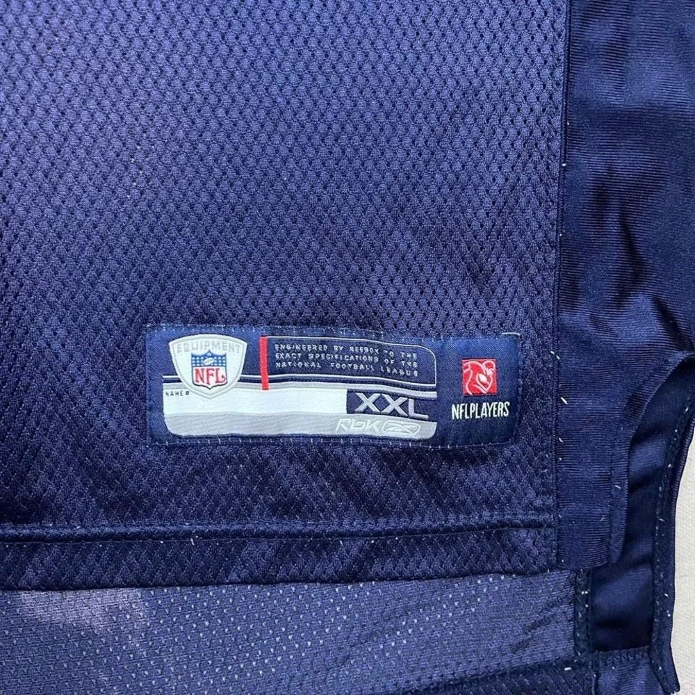 NFL Reebok Dallas Cowboys Tony Romo 9 Mesh Navy‎ Blue Football Jersey - Picture 4 of 8